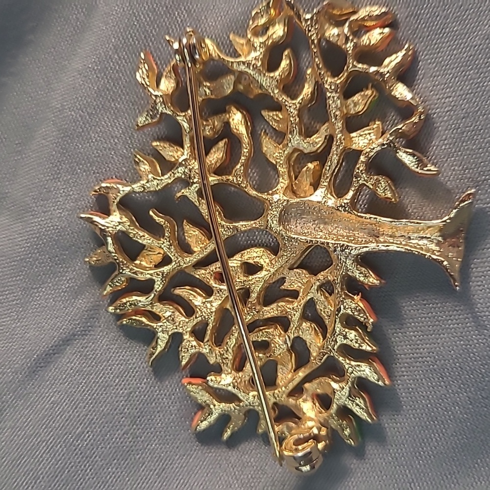 Colorful Tree Brooch - Picture 4 of 6